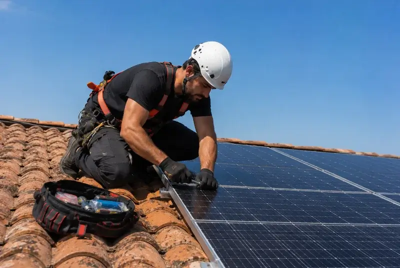 Maintenance et monitoring de panneaux solaires à Montaigut-sur-Save