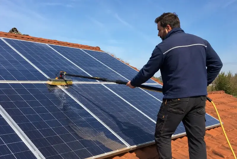Nettoyage et entretien de panneaux solaires à Montaigut-sur-Save